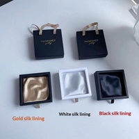 Boîtes cadeaux en papier personnalisées pour bijoux, boîtes de rangement, boîtes à tiroirs pour bagues, boucles d'oreilles, montres - Vente flash