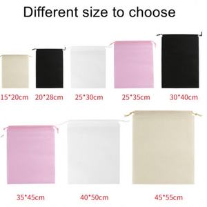 Bolsa de Almacenamiento con Cordón de Tela No Tejida con Logotipo Personalizado, Bolsa Protectora para Zapatos con Diseño de Letras, Promocional y Personalizada para Compras - Product Image 2