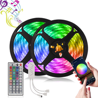Bande lumineuse LED intelligente Joystar 1M étanche IP65 RGB pour TV, IP65 5V USB 5050 30 LED/m avec contrôle par application