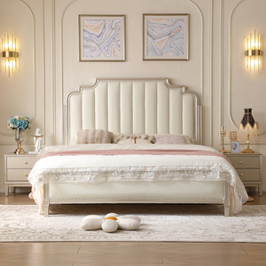 Đa Cảnh Sử Dụng Của Kiểm Soát Chất Lượng Tốt Nhất Mới Được Thiết Kế Hiện Đại Giường Vua Có Kích Thước Giường Đơn Khung Phòng Ngủ Thiết Lập - Product Image 3