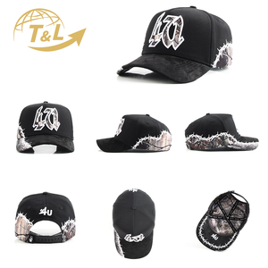 Casquettes Snapback 5 Panneaux en Coton Brodé Personnalisées de Haute Qualité 4UGEAR – Vente en Gros, Casquettes de Baseball pour Hommes avec Logo, Casquettes de Sport, Gorras - Product Image 2