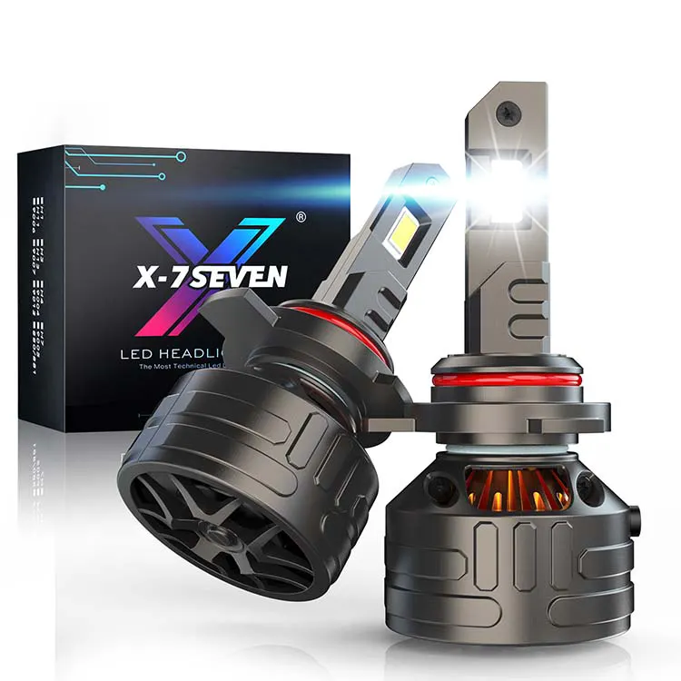 X-7SEVEN KronosLedカーライト160WスーパーブライトH4ブルースLed ParaH1 Auto Luz H11 Focos 9005 Faro H7Ledヘッドライト電球