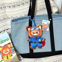 En Stock 100% Original 6 PCS/Box Mini so Zootopia Figures Vinyl Plush Dolls Pendentif Blind Boxes Kawaii Nick Judy Toys Mystery Box