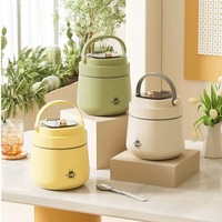 Neu eingetroffen: 304 Edelstahl Vakuum-Isolierter Thermo-Lunchbox für Mittagessen, Warmhaltefunktion, Lebensmittelaufbewahrung