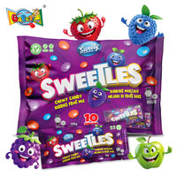 Originele Chewy Candy OEM Fabriek Directe Leverancier Bessen Fruitmix Vegan 30g Sachet 10 Stuks Deelzak 24 Zakjes Groothandel