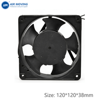 AM12038H2S 220V 240V Gleitlager 50/60Hz 120x120x38mm Metall-Kühlaxiallüfter 12038 Aluminiumrahmen AC-Lüfterspule Kupferdraht