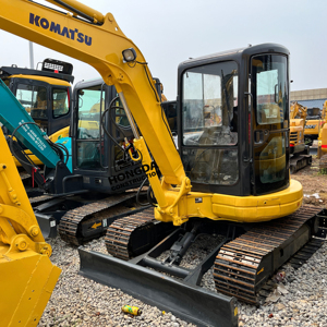 Komatsu PC55 PC55MR excavadora usada Komatsu PC55MR excavadora de orugas usada Mini excavadora Komatsu Pc55MR para la venta - Product Image 1