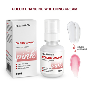 Belleza Piel Hidratante Nicotinamida Coreana Brillo Cambio de color <span class=keywords><strong>Crema</strong></span> blanqueadora facial - Product Image 3