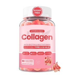 Suplemen Kolagen <span class=keywords><strong>Vegan</strong></span> Halal JBY Private Label dengan Biotin dan <span class=keywords><strong>Multivitamin</strong></span> untuk Rambut, Kulit, dan Kuku Wanita dan Pria - Product Image 1