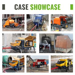 Mini-<span class=keywords><strong>pompe</strong></span> à béton diesel portable 15m³/h montée sur remorque, <span class=keywords><strong>petite</strong></span> machine de pompage pour la construction, support OEM ODM usine 15Y - Product Image 6