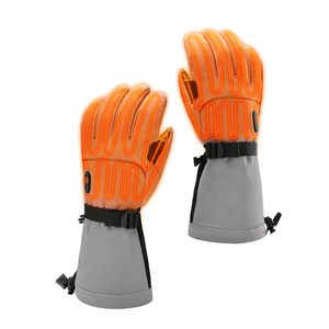 Gants chauffants durables rechargeables unisexes avec logo personnalisé Gants chauffants lavés Doublures chauffantes pour la pêche et les travaux en plein air - Product Image 1