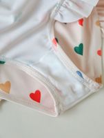 Maillot de bain une pièce résistant au chlore et aux rayons UV pour enfants, séchage rapide, pour bébés filles