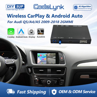 CodeLynk - Lecteur vidéo de voiture sans fil Apple CarPlay, Android Auto, Mirror-link, lecteur DVD de voiture Q5 A5 A4 sans MMI RMC pour Audi