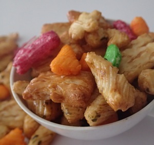 12 tháng bán mềm Nhật Bản cho người sành ăn lành mạnh ăn nhẹ ít béo mặn gạo nếp nướng thực phẩm bánh quy trong túi - Product Image 3