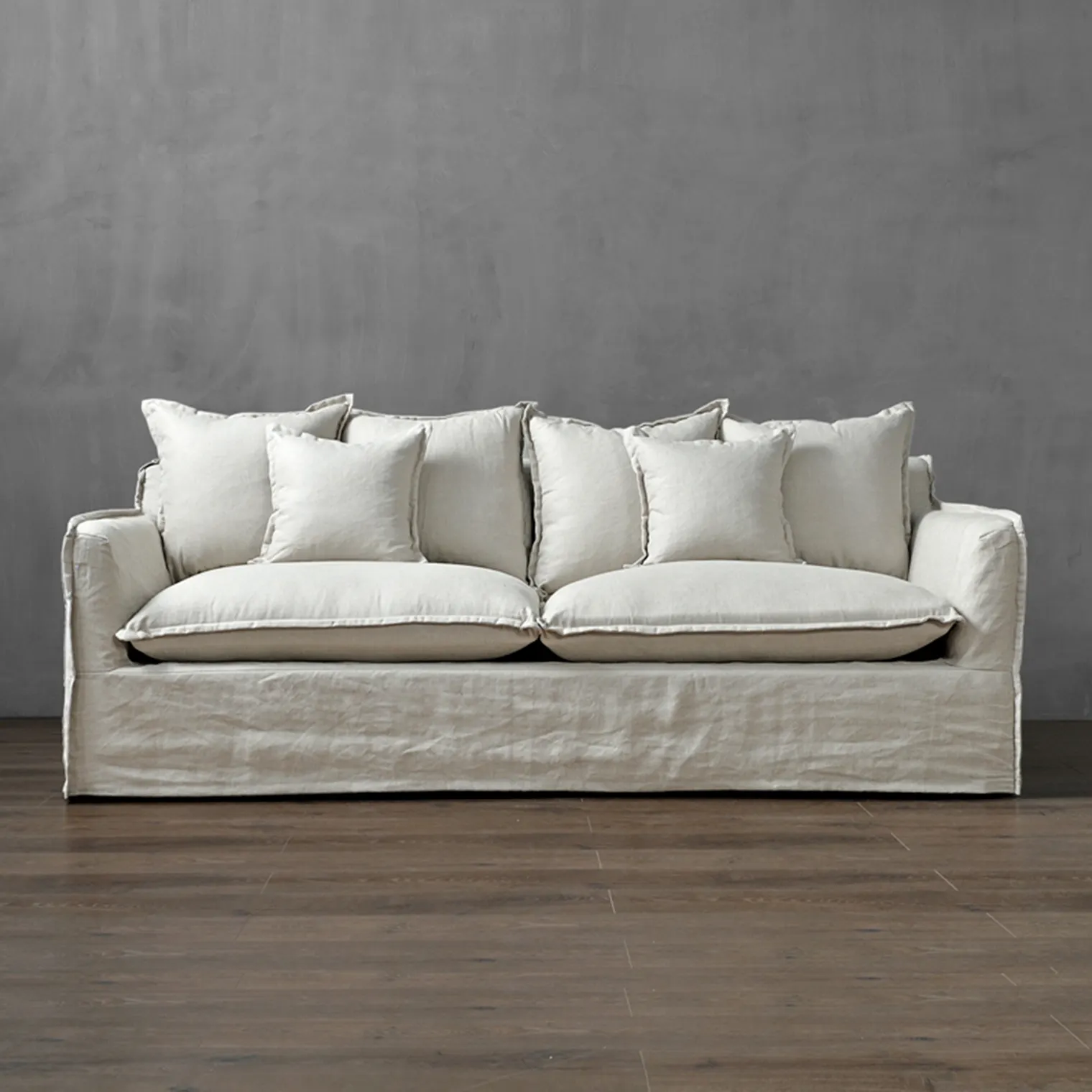 OEM factory love seat three seat living room sofas set furniture English style cloth sofa