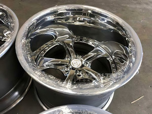 Jante de <span class=keywords><strong>roue</strong></span> forgée sur mesure XL 2 pièces Chrome concave profond 5x120 5x112 5x114.3 17-24 pouces pour <span class=keywords><strong>BMW</strong></span> AUDI MERCEDES - Product Image 4