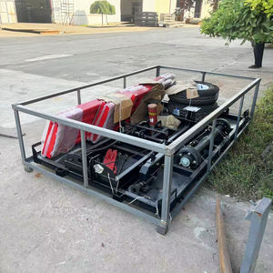 Remorque <span class=keywords><strong>hydraulique</strong></span> auto-basculante HANDSOMER à essieu simple et deux roues, 1,5 tonne, barre de remorquage de 1,5 m, garantie 1 an pour tracteur agricole - Product Image 4