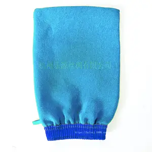 Op Maat Gemaakte Kleur Exfoliërende Badhandschoen Marokko Handschoen Washandje Kessa Scrubber Mitt Spa Badhandschoenen Voor Bad