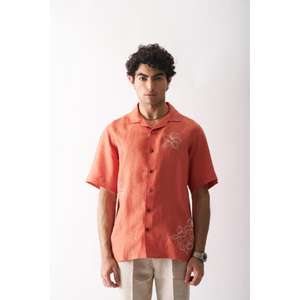 <b>Men</b> <b>Shirt</b> Elegant Half <b>Sleeve</b> Construction Smooth Fabric Created For Smart Casual Daily Wear And Formal Bulk From India - Product Image 1