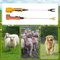 Picana Eléctrica Larga para Ganado, Vara para Arrear Cerdos y Vacas en la Gestión de Granjas de Cría de Animales