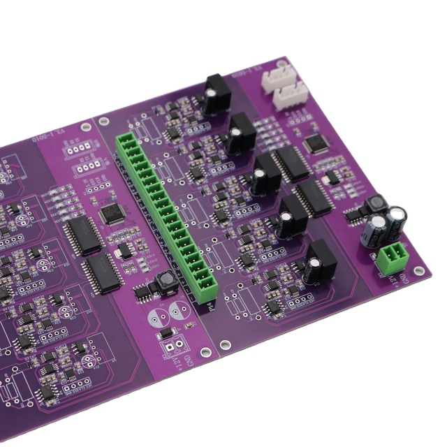 Custom Industrial Control PCB Board I/O Interface for Consumer Electronics FR-4 Material Custom Surface Finishes (Gold