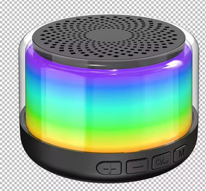 Rockmia 10W ลำโพงบลูทูธ RGB EBS-008กลางแจ้งแบบพกพาที่มีสีสันเครื่องเล่นเพลงสเตอริโอไร้สาย - Product Image 1