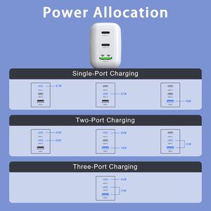 Qiouzw 67W <span class=keywords><strong>USB</strong></span> <span class=keywords><strong>C</strong></span> Tường Sạ<span class=keywords><strong>c</strong></span> 3-Port Gan Nhanh Chóng Khối Sạ<span class=keywords><strong>c</strong></span> Thay Thế Chứ<span class=keywords><strong>c</strong></span> Năng Pd Cho <span class=keywords><strong>MacBook</strong></span> Pro/Không Khí Cho iPhone Cho <span class=keywords><strong>Apple</strong></span> - Product Image 6