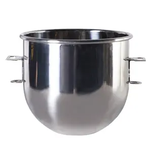 Yoslon accesorios de mezclador planetario, 10L 20L 30L 40L 50L 60L 80L tazón extraíble de acero inoxidable para mezclador de masa de pan/ - Product Image 1