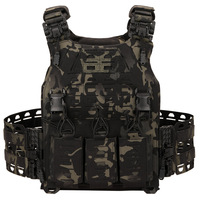Gilet tactique détachable et durable pour la chasse, protection extérieure, porte-plaques Molle, en stock usine