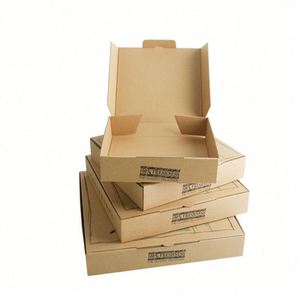 Caja Rectangular para Pizza de 10 Pulgadas, de Cartón Kraft, con Recubrimiento UV, Etiqueta de Impresión Personalizada, 12x12, 13 Pulgadas, para Propietarios de Pizzerías, con Relieve - Product Image 3