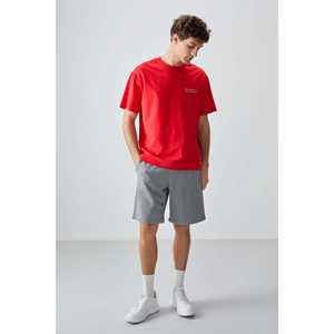 Camiseta Oversize Tommylife para Hombre, 100% Algodón, Estampada, Manga Corta, Corte Jersey - Product Image 5