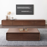 Nouveau design d'unité domestique moderne de luxe Ensemble de meuble de télévision et de table basse pour l'intérieur décoration intérieure personnalisée pour toute la maison