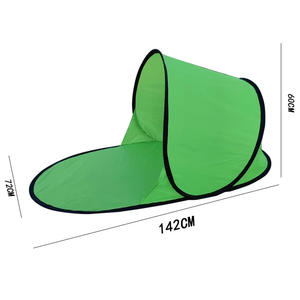 Portable Beach Tent Seaside Windproof Sunscreen Play Water Canopy Quick Automatic Open <b>Small</b> Outdoor Folding Picnic Supplies - Product Image 2