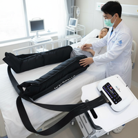 Appareil de compression séquentielle à 8 chambres VU Medical CE MDR, masseur de jambes à compression d'air OEM/ODM pour la récupération du lymphœdème