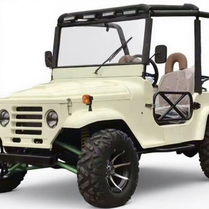 MH New Mini Jeep 150cc Automatic Gas Willys 4-Wheeler ATV for Adults Chain Drive Transmission Q235B Steel 351-450HP - Product Image 1