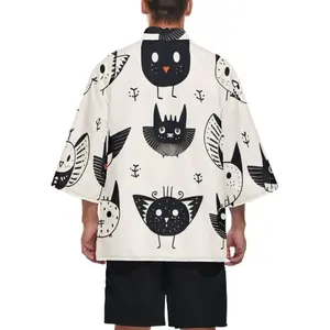 Cárdigan Estilo Kimono Personalizado para Hombre - Product Image 5