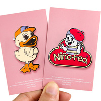 Badges métalliques personnalisés professionnels avec logo, épingles de mode pour vêtements et chapeaux, épingles de revers en émail souple ou dur avec carte de support, vente en gros