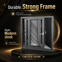 Fenêtre coulissante en aluminium