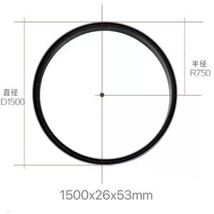 Nouveau design d'usine Aimant noir personnalisé Système d'éclairage sur rail en forme d'arc circulaire en aluminium - Product Image 3