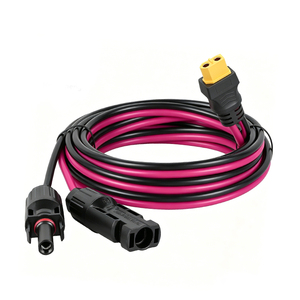Câble adaptateur solaire étanche <span class=keywords><strong>MC4</strong></span> vers <span class=keywords><strong>XT60</strong></span> mâle, faisceau de charge pour panneau PV, pour station d'alimentation portable et batterie Lipo RC - Product Image 4