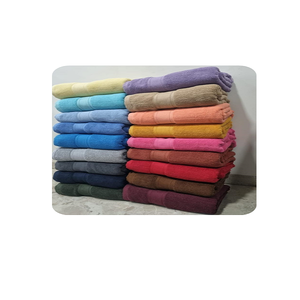 Eco Friendly 100% Cotton Dobby Border <b>Towels</b> Hand <b>Face</b> and Bath <b>Towels</b> Soft Breathable Fabric Quick Dry <b>Towels</b> for Hotel Home - Product Image 2