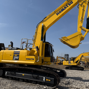 Excavadora Komatsu 240 de segunda mano japonesa, maquinaria de orugas de construcción de 24 toneladas, excavadora Komatsu de buena calidad - Product Image 5