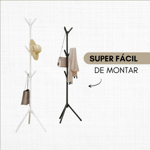 <span class=keywords><strong>Perchero</strong></span> independiente Coat Tree 8 ganchos y colgador de suelo utilizado en el dormitorio Sala de estar Oficina para colgar ropa, sombreros, <span class=keywords><strong>bolsos</strong></span> - Product Image 1