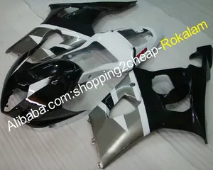 K3 מותאם אישית Fairing אבזרי עבור סוזוקי GSX-R1000 GSXR1000 03 04 GSX-1000R 2003 2004 כסף לבן שחור ערכת מעטפת