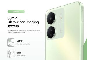 Version 2024 du téléphone portable Red Mi 13c, 13c Pro Plus 5G avec processeur Octa Core, compatible Android avec les séries 12c, 11, 9, Note - Product Image 5