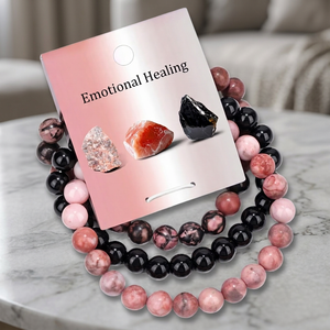 Wholesale Crystalsbydua Stone <b>Amethyst</b> Crystal Energy Spiritual Fashion Trend Love Theme Round Graduation Gift <b>Bracelet</b> Set - Product Image 3