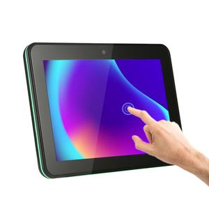 Tablette Android OEM murale 10,1 14 15,6 pouces à écran tactile, alimentation PoE, barre lumineuse LED périphérique, système de réservation pour salle de réunion - Product Image 1