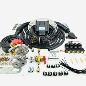 Kit de conversion GNC HN48 complet pour véhicules hybrides Équipé d'une fonction d'alarme de fuite de gaz go carts à essence pow - Product Image 3