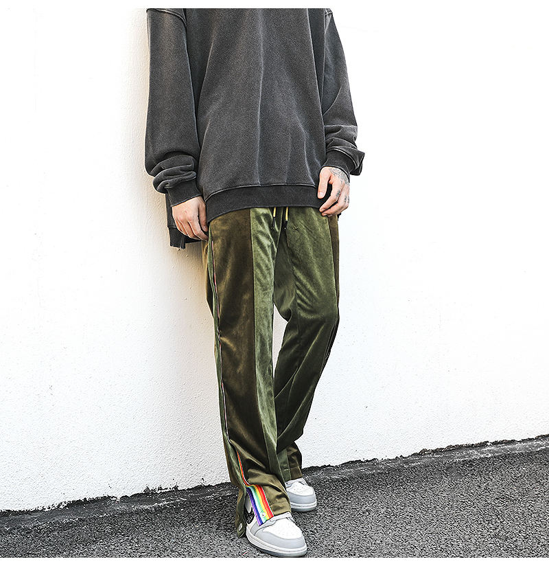 Pantaloni a zampa di velluto all'ingrosso stile High Street OEM