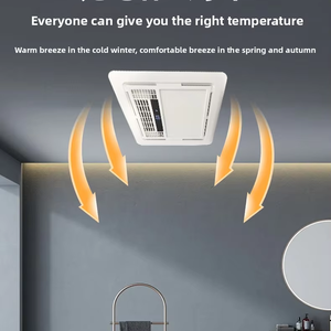 220 Chất lượng cao cạnh tranh 220V Ánh sáng trắng quạt trần phòng tắm cài đặt nhiệt tường nóng - Product Image 2